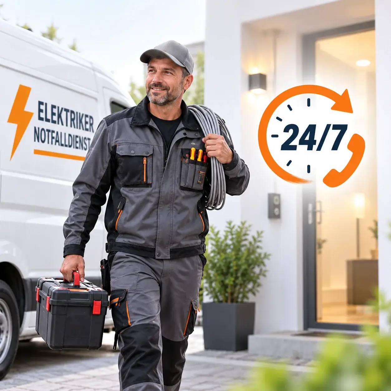 Elektriker Notfalldienst 24 Std
